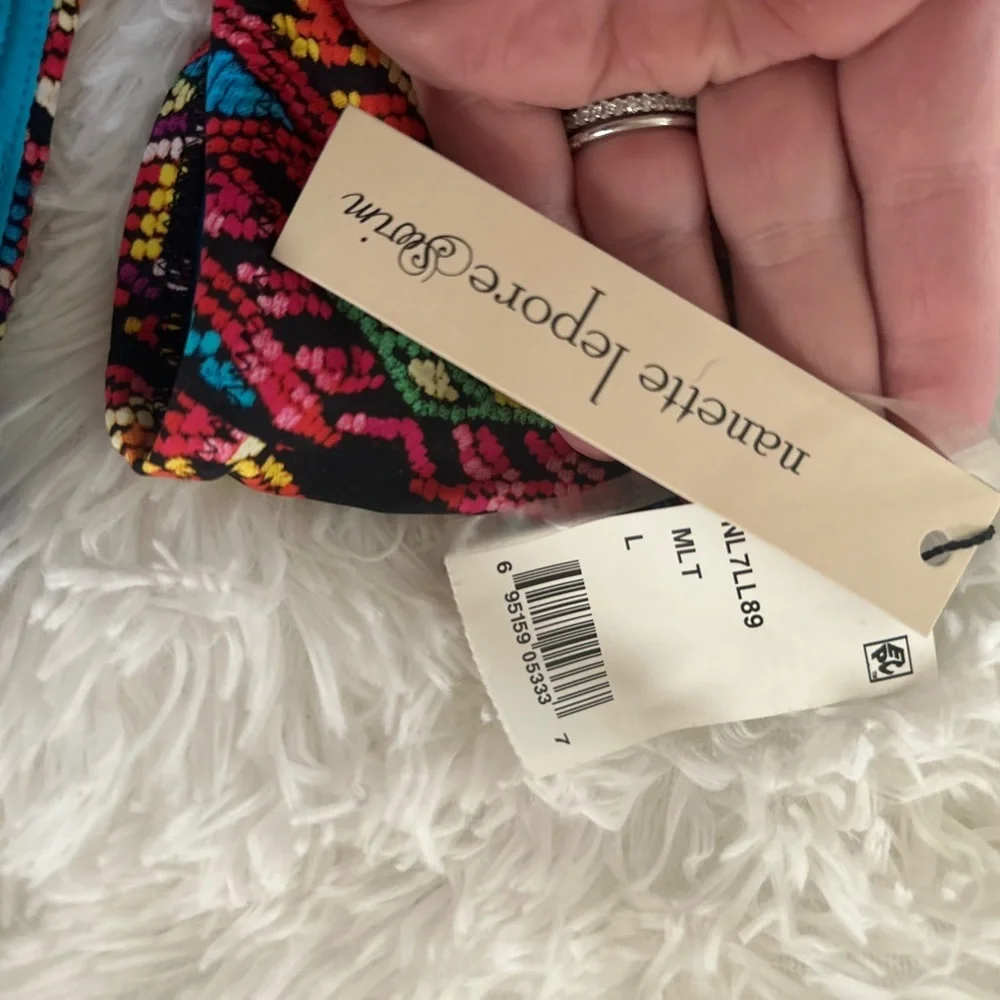 Nanette Lepore Mayan mosaic swimsuit